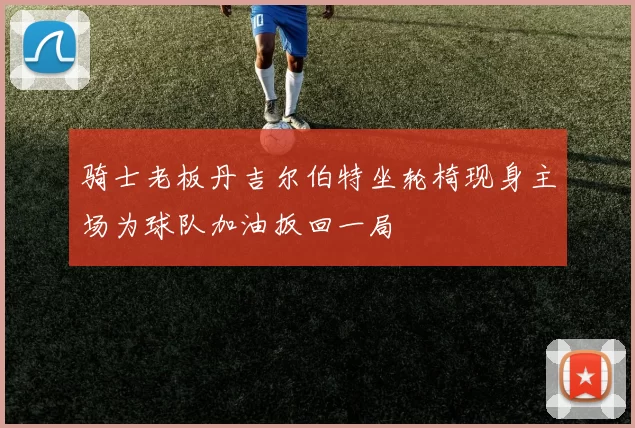 骑士老板丹吉尔伯特坐轮椅现身主场为球队加油扳回一局